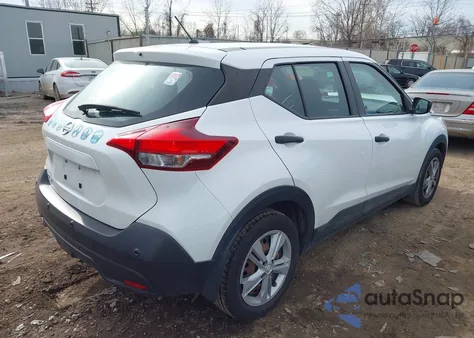 2020 Nissan Kicks S Xtronic Cvt z USA, uszkodzony, nr VIN 3N1CP5BV2LL556383